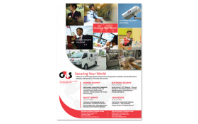 Graphic Design AD. for Magazine : G4S