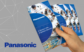 Panasonic Brochure : Graphic Design, Company Profile