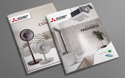 Mitsubishi Electric : ออกแบบ Catalog สินค้า