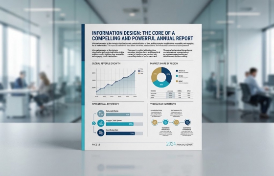 Information Design หัวใจหลักที่ทำให้รายงานประจำปีน่าสนใจและทรงพลัง