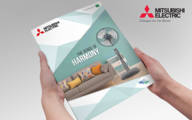 Mitsubishi Electric : ออกแบบแคตาล๊อคสินค้า