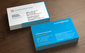 Business Card Systemspro & Constructions Asia
