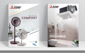 Mitsubishi Electric : ออกแบบ Catalog สินค้า