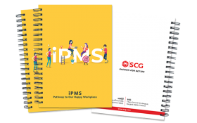 SCG : งานออกแบบและจัดพิมพ์ Notebook IPMS 2019