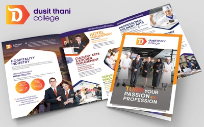 วิทยาลัยดุสิตธานี : Brochure Design & Photography Concept